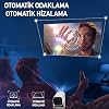 ROBEVE Full HD 1080P Rechargeable Projector - Giant Screen, Wifi Connection, Ready Android Board, HDMI/USB Input, Home Cinema System