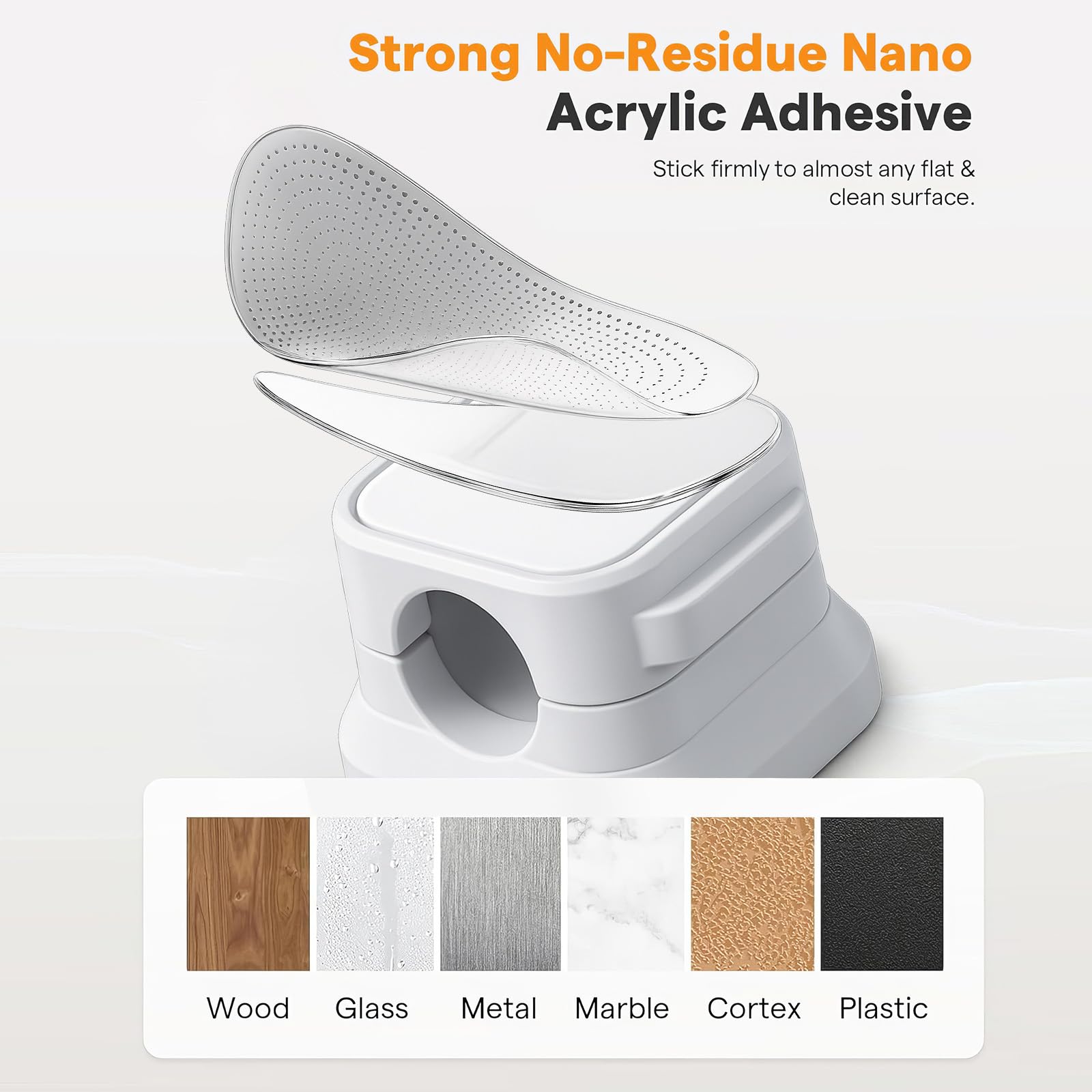 15 Pezzi Fermacavi Adesivo Bianco, Ferma Cavi, Magnetic Cable Holders,Ferma Cavi Scrivania,Reggi Cavo da Comodino,Clip Fermacavi,Ferma Cavo Adesivi,Reggi Filo Caricabatterie