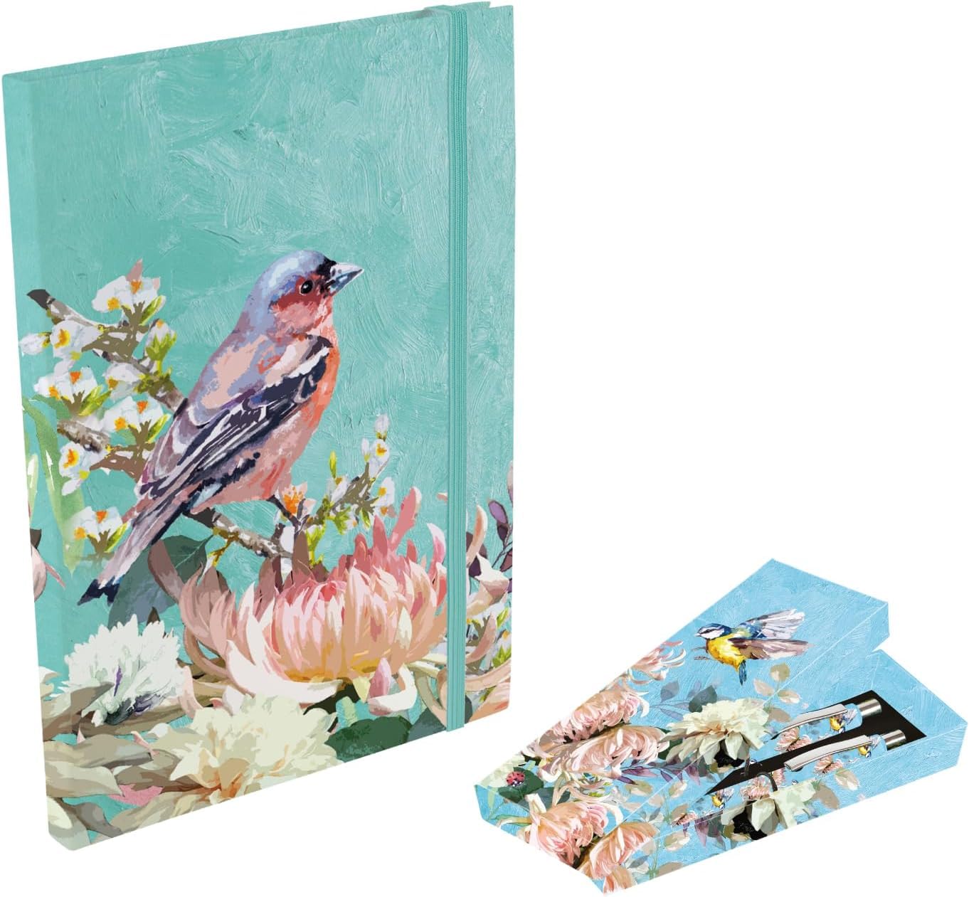 The Gifted Stationery Co. Ltd. Notebook and Pen Set, Elegant Collection (Symphony A5 Multi) โ image 1
