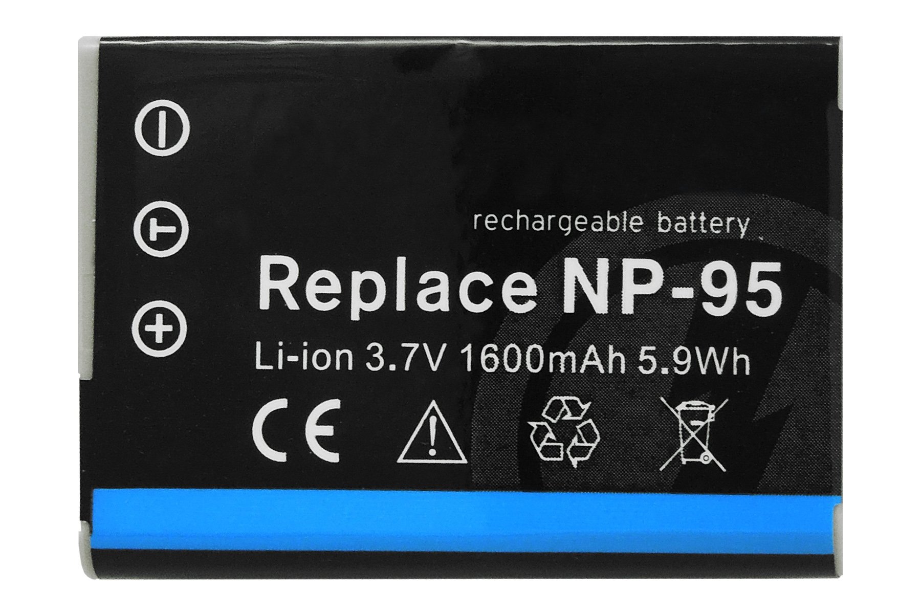Batteria Compatibile Fuji NP-95 / Ricoh DB-90 Per Fujifilm X30 X70 X100 X-S1 E Ricoh GXR – Alta Capacità
