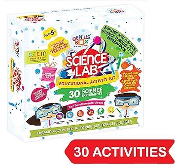 Genius Box - Play Some Learning Educational Toy for 5+ Year Age: Science Lab DIY, Activity Kit, Learning Kit, Educational Kit, STEM Toy
