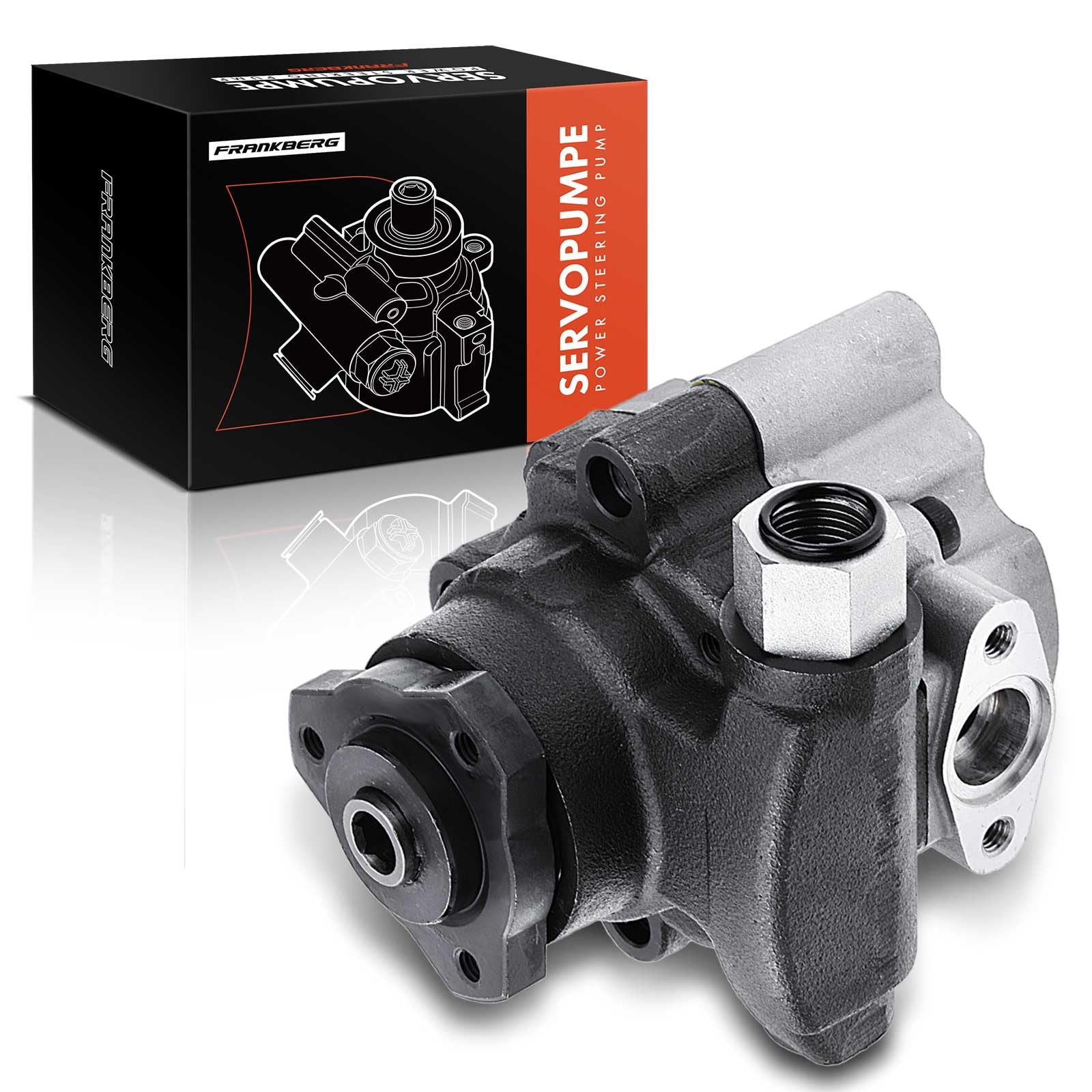 Bomba De Dirección Asistida Frankberg Para Rover 75 / 800 Gasolina 1996-2005 - Sin Poleas, Sustituye QVB101411