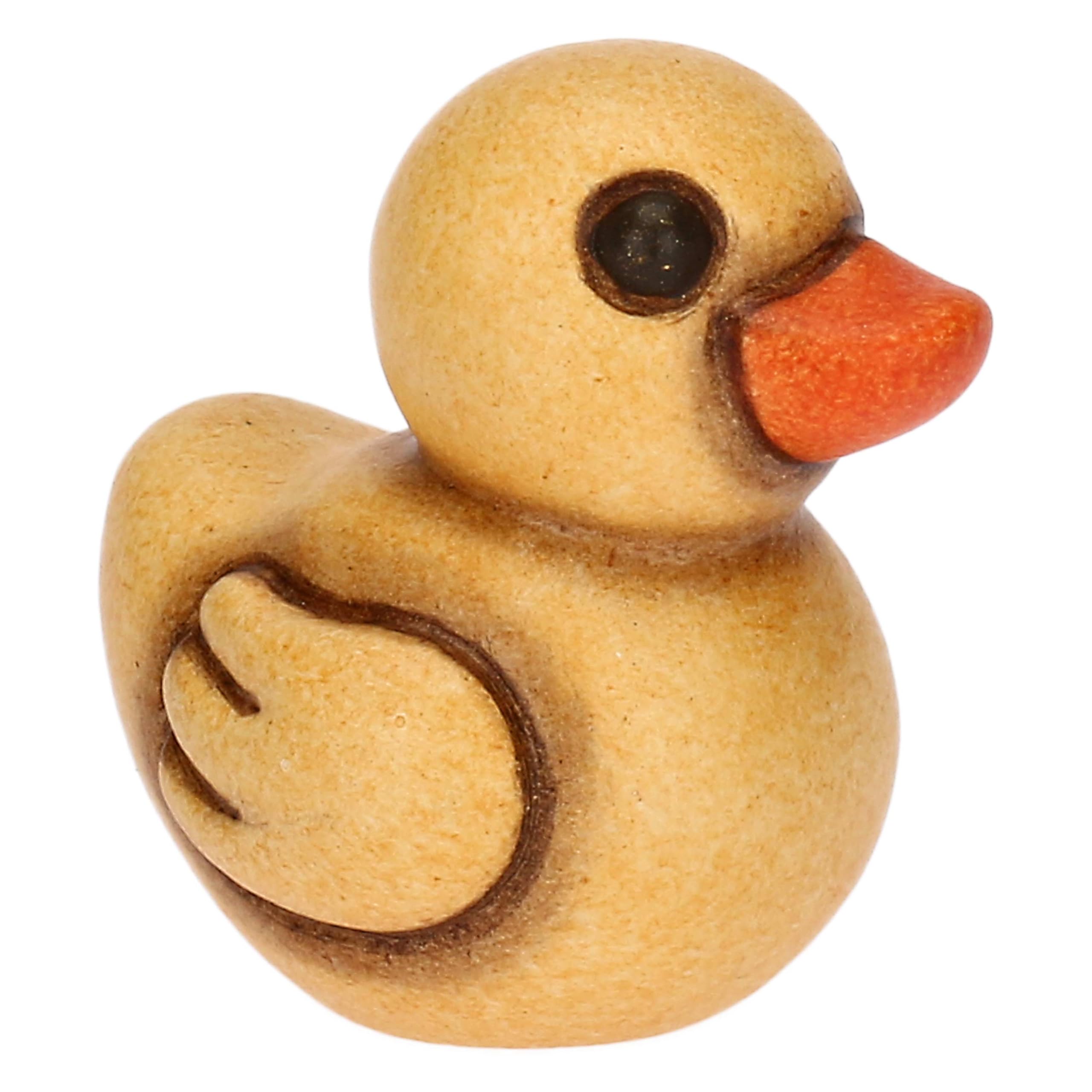 THUN - Set animali dell'aia - ceramica - Collezione Presepe Classico - "anatra 2,1x1,8x2,2 cm - cane 4,2x2,7x2,7 cm - gatto 2,2x2,3x3,5 cm - coniglio 3x1,8x2,1 cm"