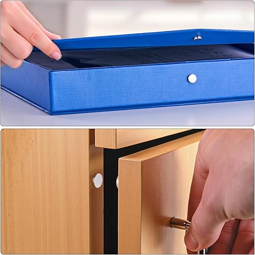 Miniatura 7 de SMARTAKE 80 imanes para refrigerador, pequeños imanes redondos de 0.394 x 0.094 pulgadas, imanes de neodimio multiusos de alta calidad para nevera,