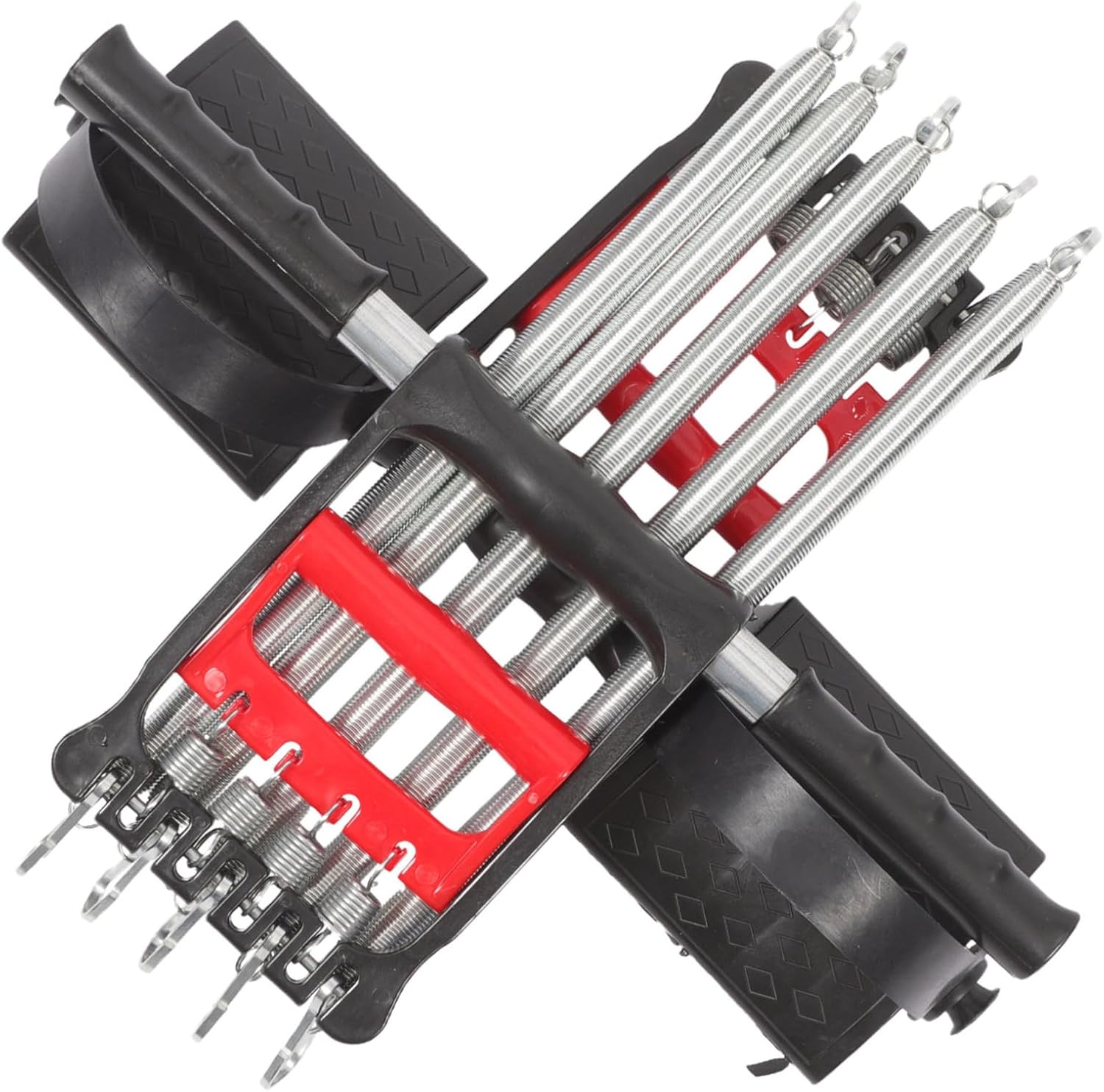 Multi-Functional Chest Expander for Men Spring Steel Resistance Band Portable Fitness Accessory for Home Workouts and Strength Training