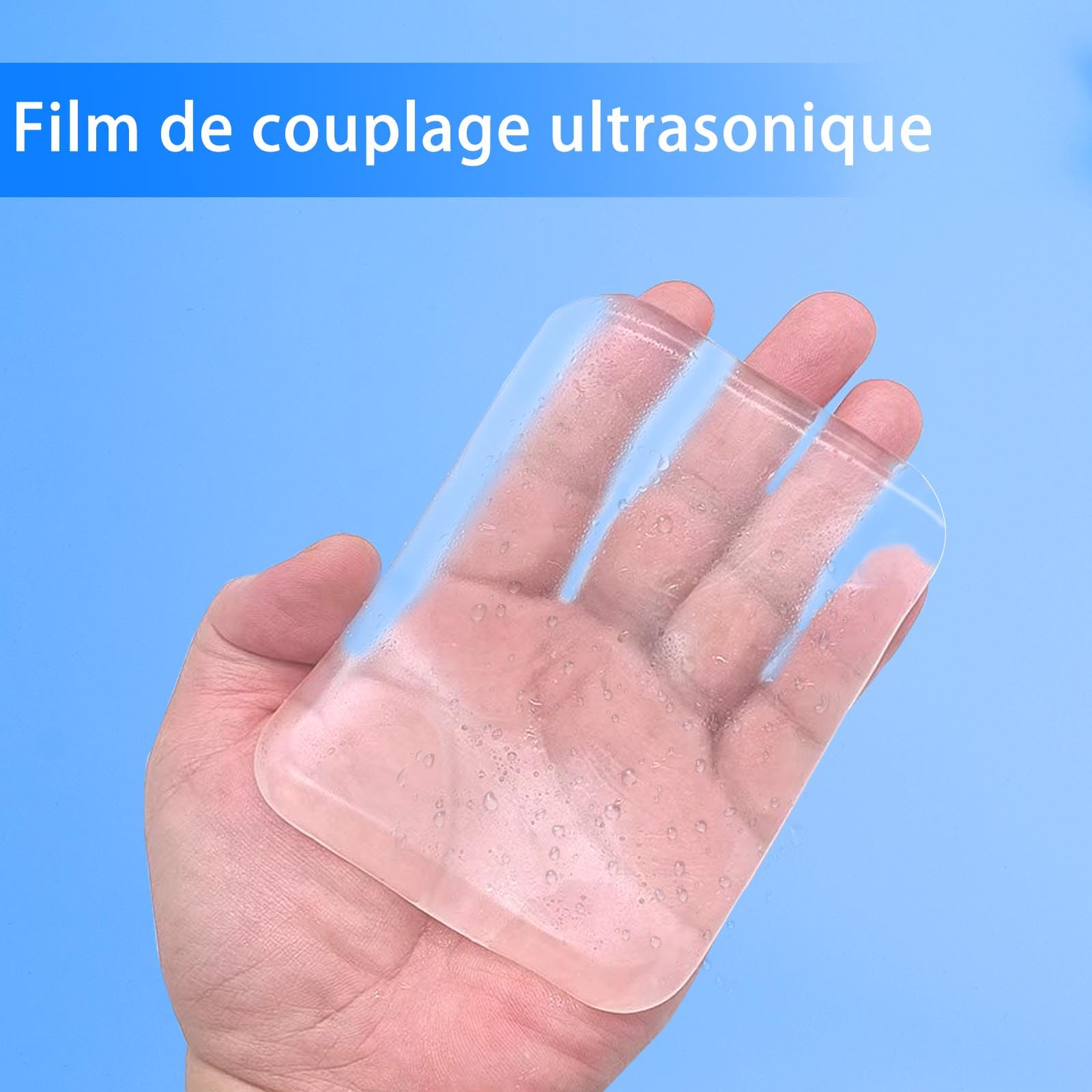 Almohadillas de gel para ecografía - Dispositivo médico reutilizable | Gel conductor de alta calidad para diagnóstico por imagen | Acoplamiento estable para un diagnóstico médico preciso