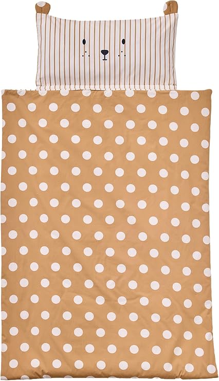 Vertbaudet VERTBAUDET Baby Nap Sleeping Poplin Caramel TU