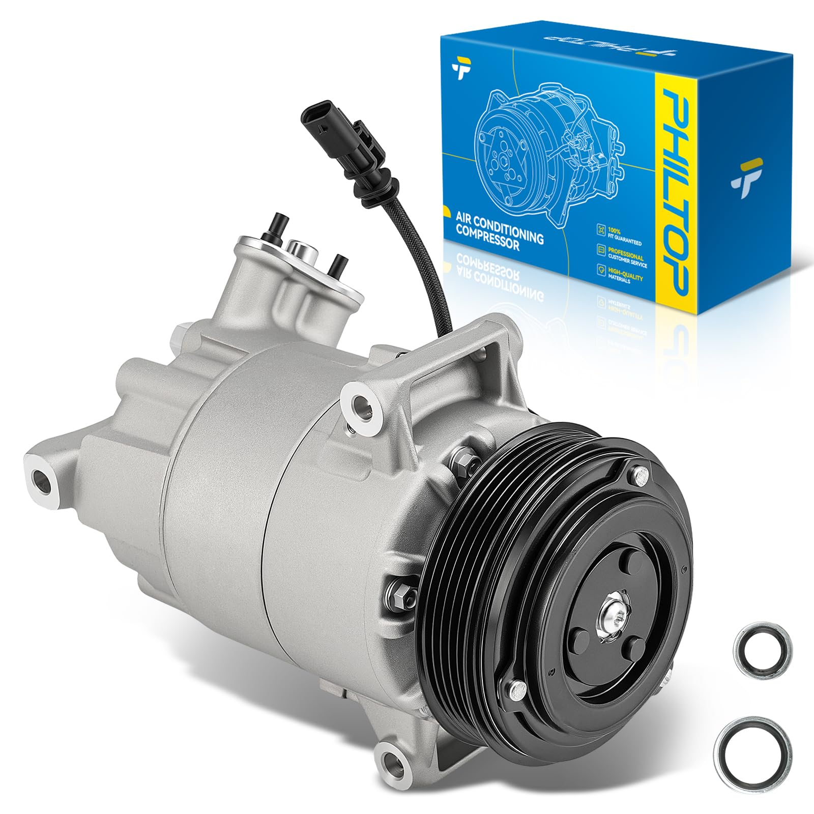 PHILTOP 7513009 NEW AC Compressor for Verano 2012-2017