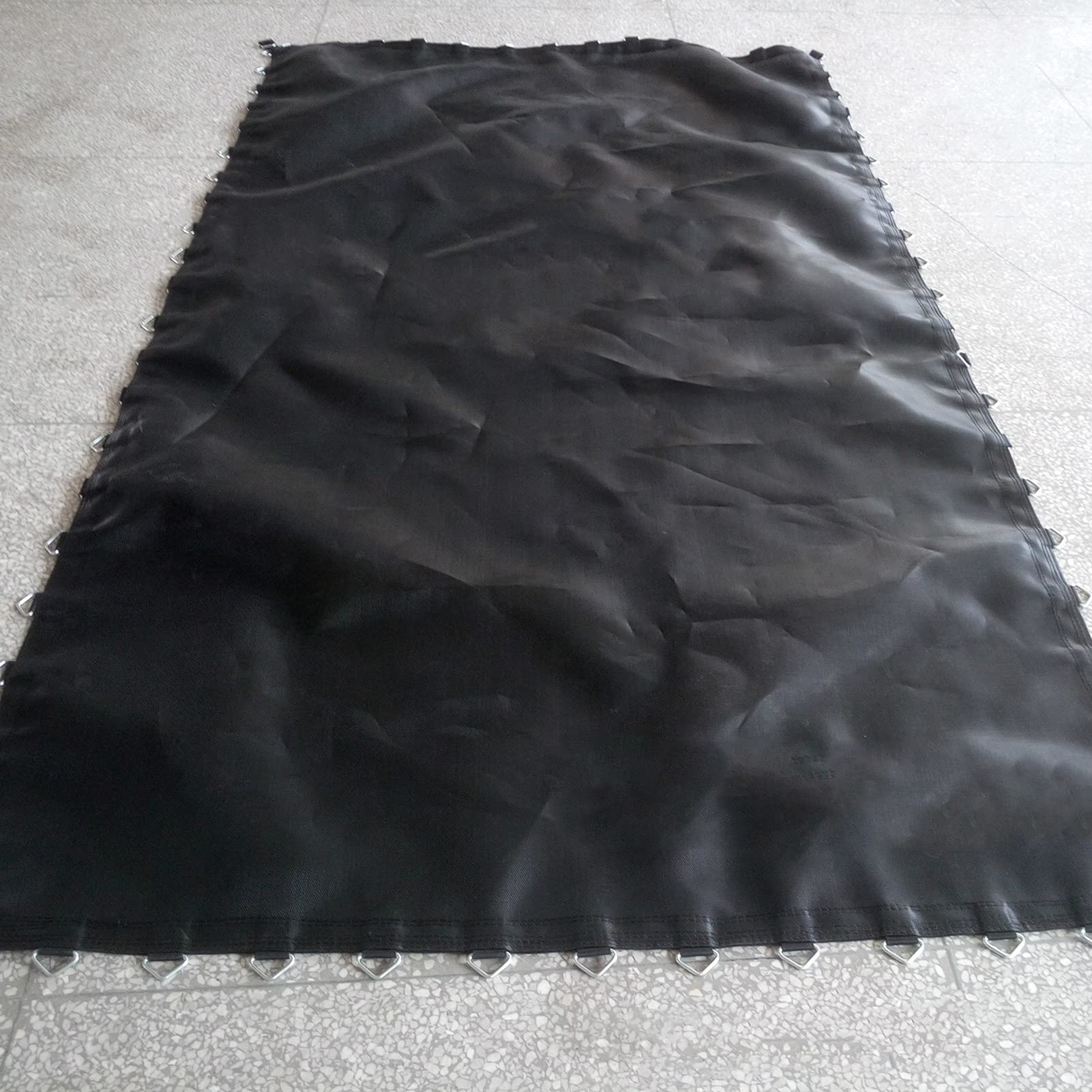 Zapasowa podkładka do trampoliny, wodoodporna i odporna na promieniowanie UV, do dużych kwadratowych trampolin, 2,26 x 8,26 m, wytrzymała i bezpieczna osłona trampoliny