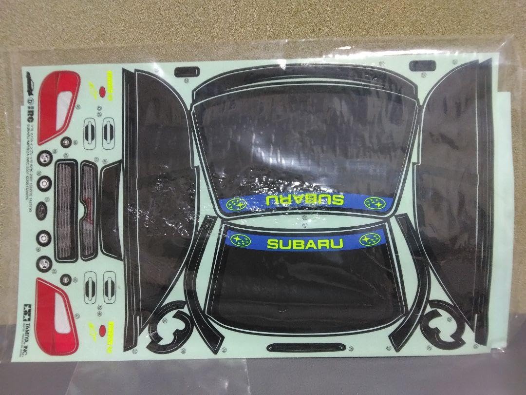 タミヤ　1/10ラジコンボディ　インプレッサ WRC 2001 レア 1/10 スバル インプレッサWRC 2001 ボディ（200mm）【7458