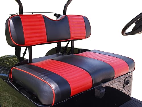 Miniatura 1 de Huskey - Fundas de asiento para carrito de golf delantera y trasera para EZGO y Club Carvarios colores, material de vinilo de grado marino