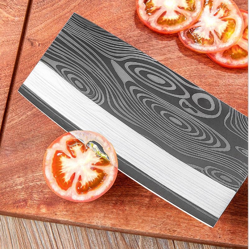 Meat Cleaver,Cleaver Knife 8 Inch Chinese Kitchen Knife Professional 4Cr13mov Stainless Steel Kitchen Knife Chopper Slicer Cooking Cleaver Tool, LAMAJIGA5844