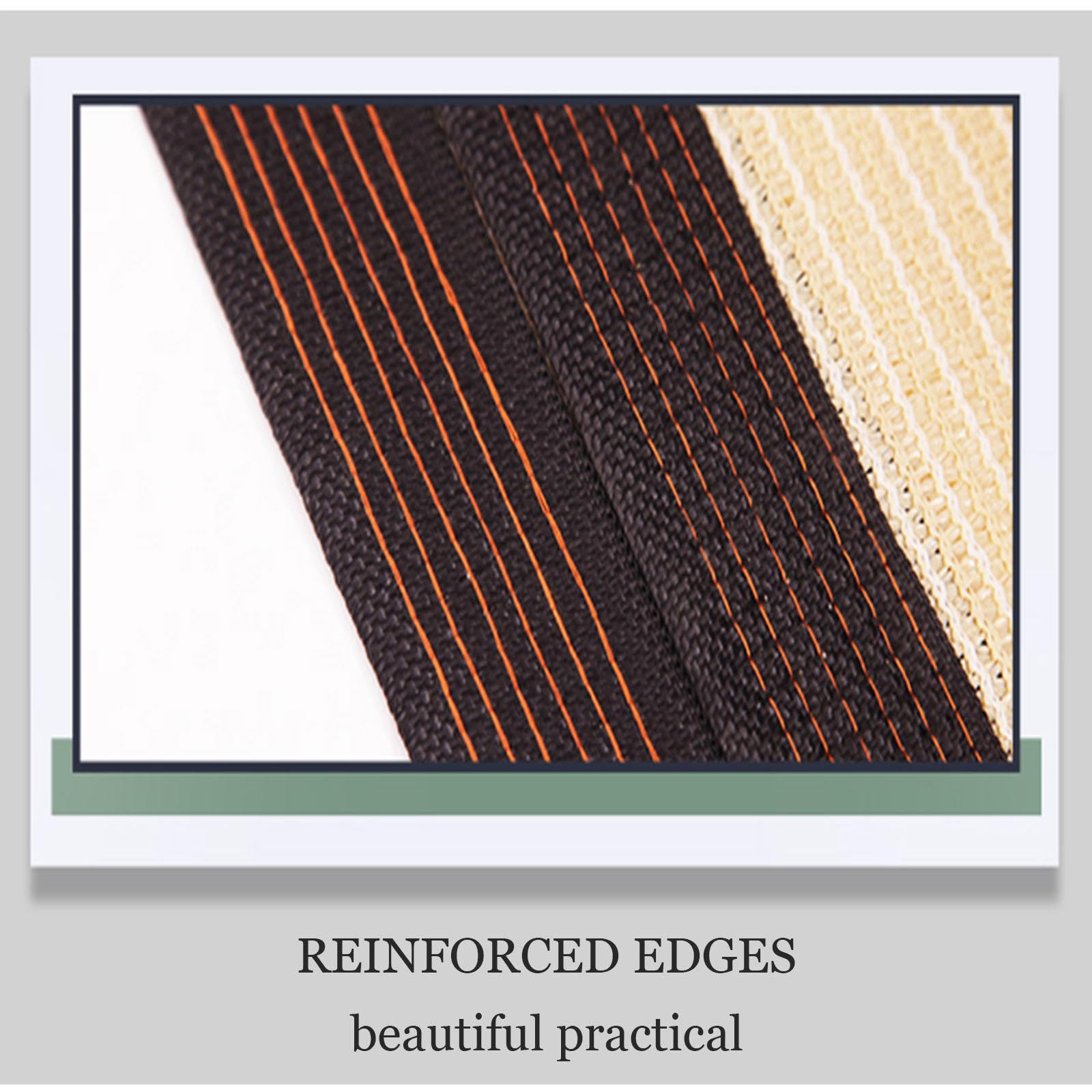 Sonnenschutz Schattennetz, 2x3m 2x4m 3x3m 3x5m 4x6m 4x8m 5x6m Sonnensegel, 85% Schatten Tuch, Winddichtes Schattiernetz Für Terrassen/pergolen, Gewächshaus Abdeckungen,Beige-4x8m/13 * 26.2ft