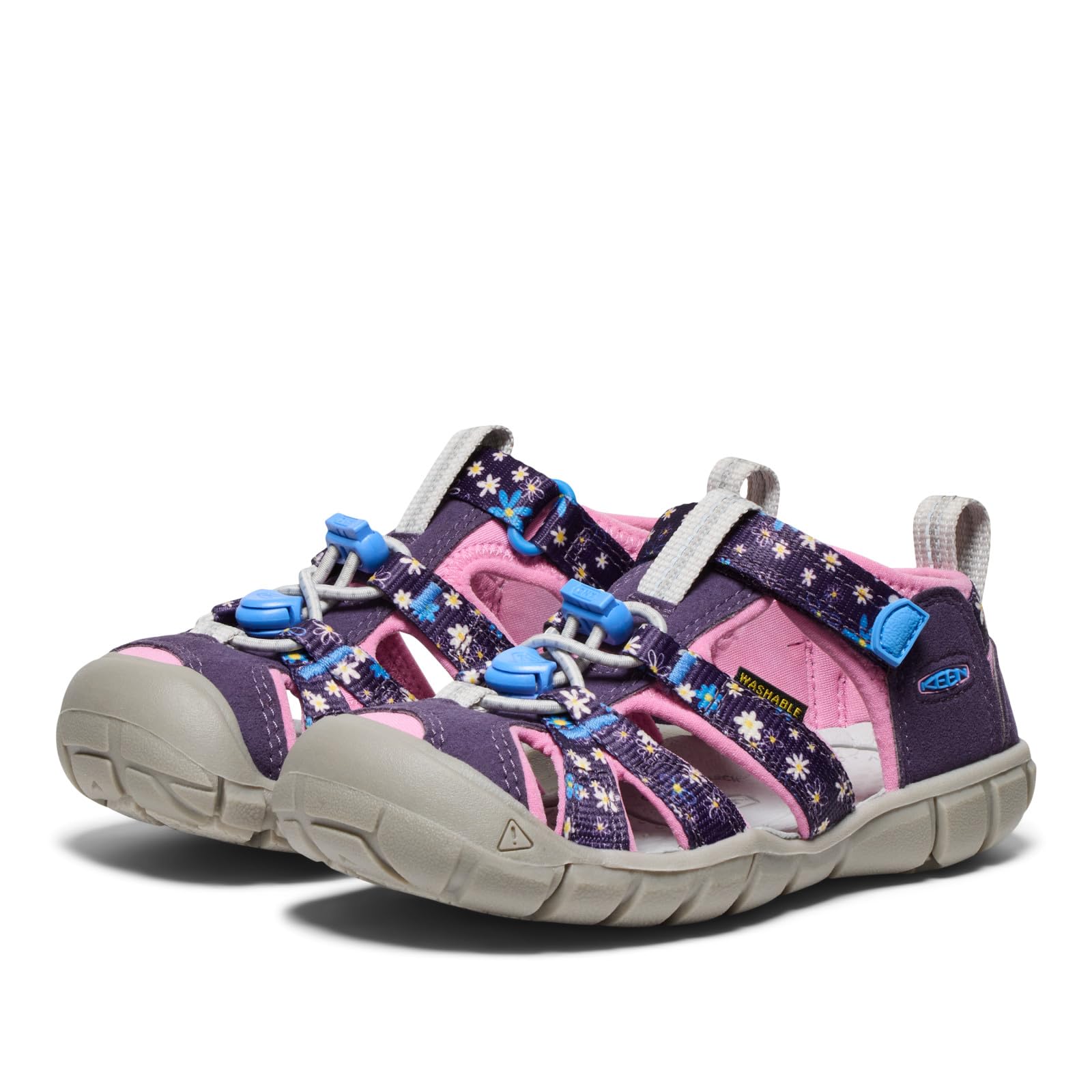 KEEN Sandały dziecięce unisex Seacamp 2 CNX, Stokrotki Marina, 29 EU