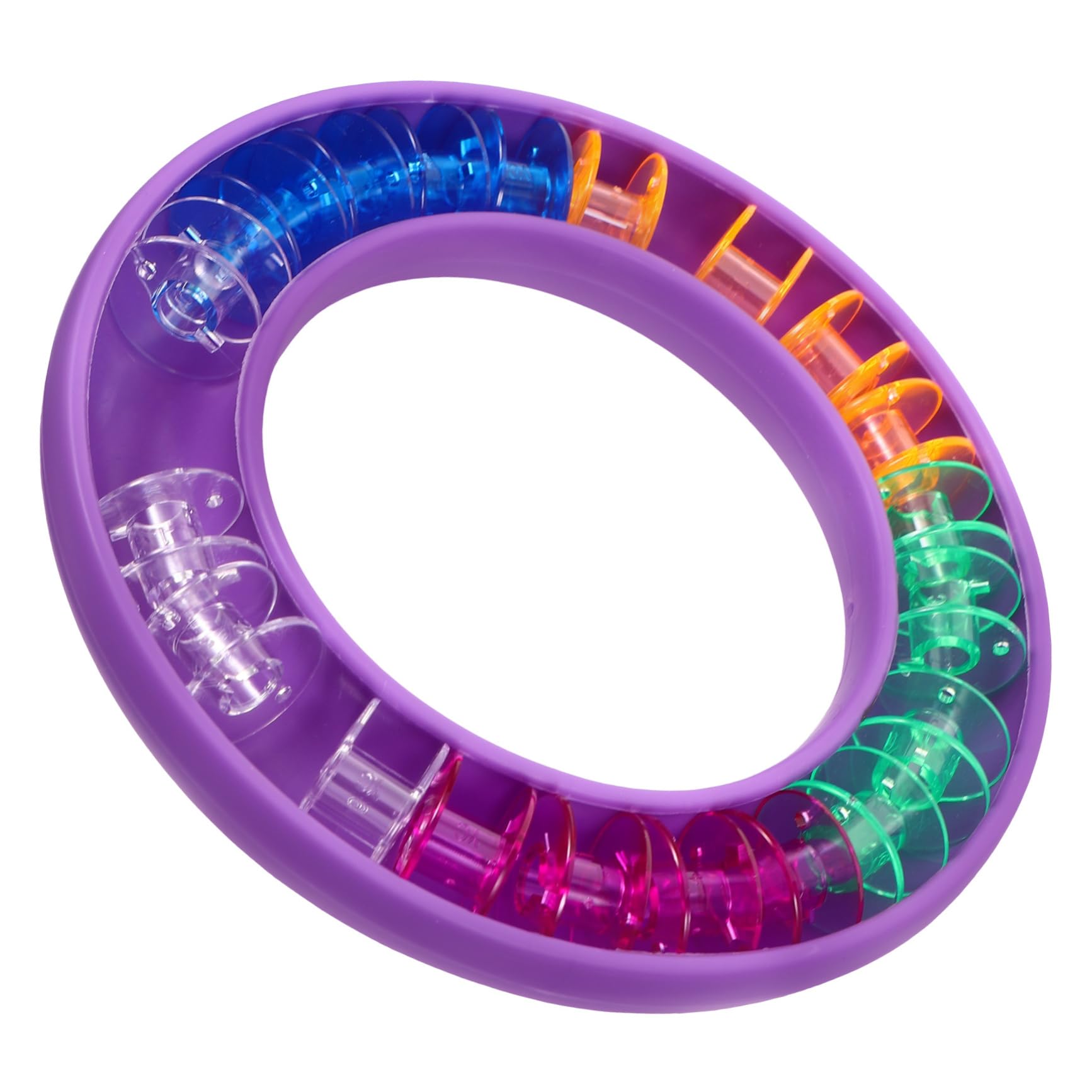 Tofficu 4 Set di Custodie per Bobine Scatole di Plastica per Cucire Porta Filo da Ricamo E Scatola Facile da Usare