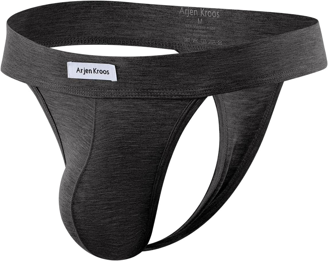 Arjen Kroos Mens Thong Bikini Underwear Thongs for Mens Lingerie Swimsuit Pouch Briefs