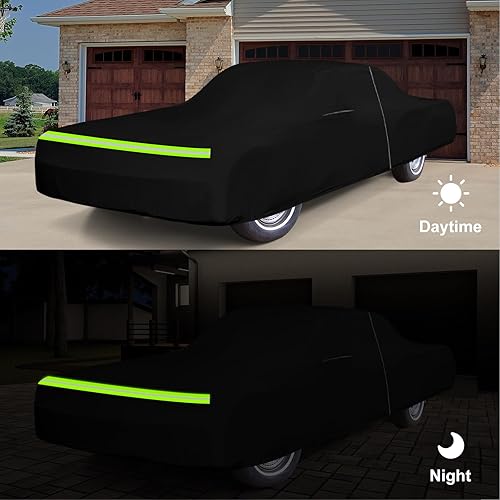 Miniatura 7 de Funda impermeable de repuesto para automóvil Buick Riviera 1971-1973 de 2 puertas, cubierta rígida 210T para todo tipo de clima, con algodón