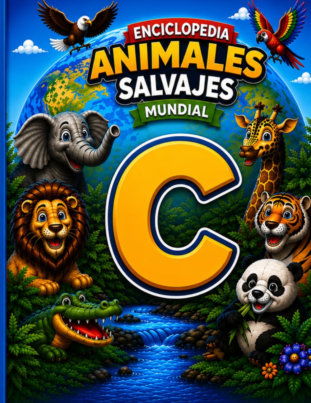 ENCICLOPEDIA ANIMALES SALVAJES MUNDIAL: ENCICLOPEDIA ANIMALES SALVAJES MUNDIAL LETRA C