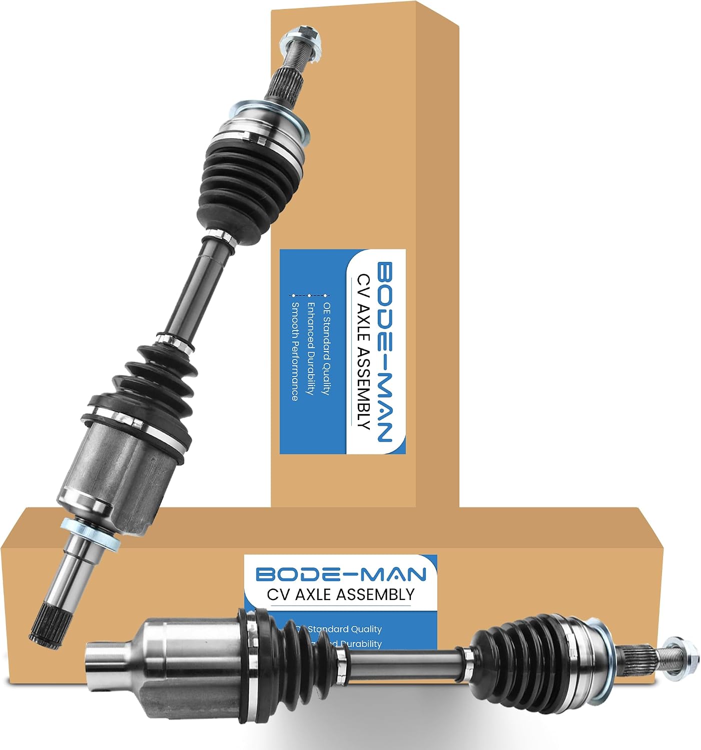 2PC Front CV Axle Half Shaft Assembly for 2010-2016 Chevy Equinox GMC Terrain V6 Models