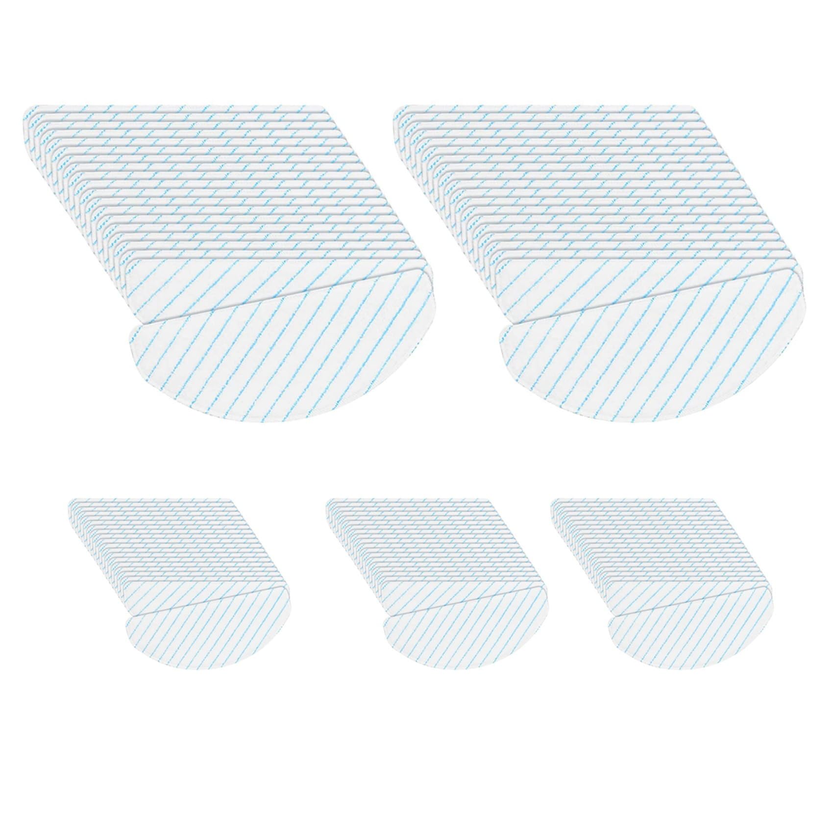 Vjsujehgy 250Pcs Disposable Strong Rag Mop Cloths Pads for OZMO T8 T8 Max T9 + Vacuum Cleaner Parts