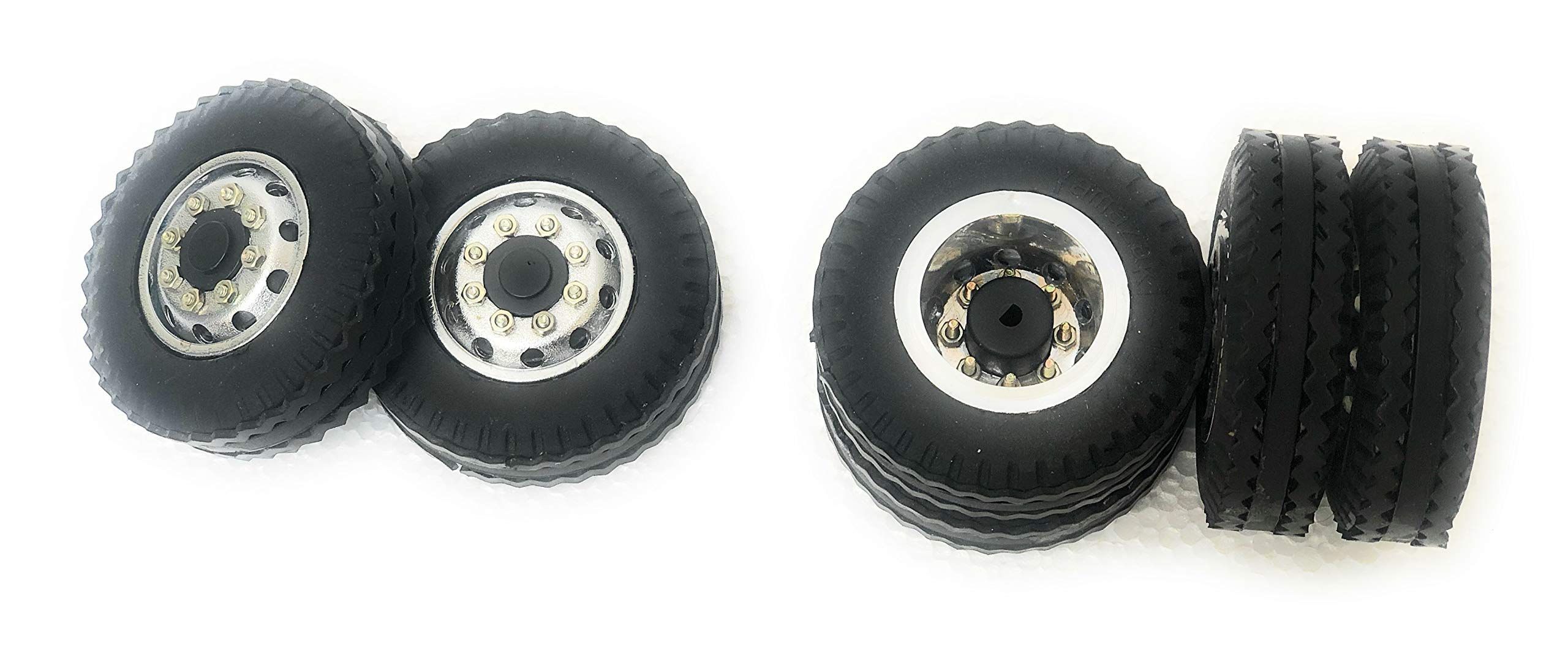 See full amazon price history chart for Indian scale art Plastic 6 Wheel set suitable rc truck and bus scale 1:18, Black Indian scale art Plastic 6 Wheel set suitable rc truck and bus scale 1:18, Black (B07YYSBMYT) Amazon Price History, Amazon Price Tracker