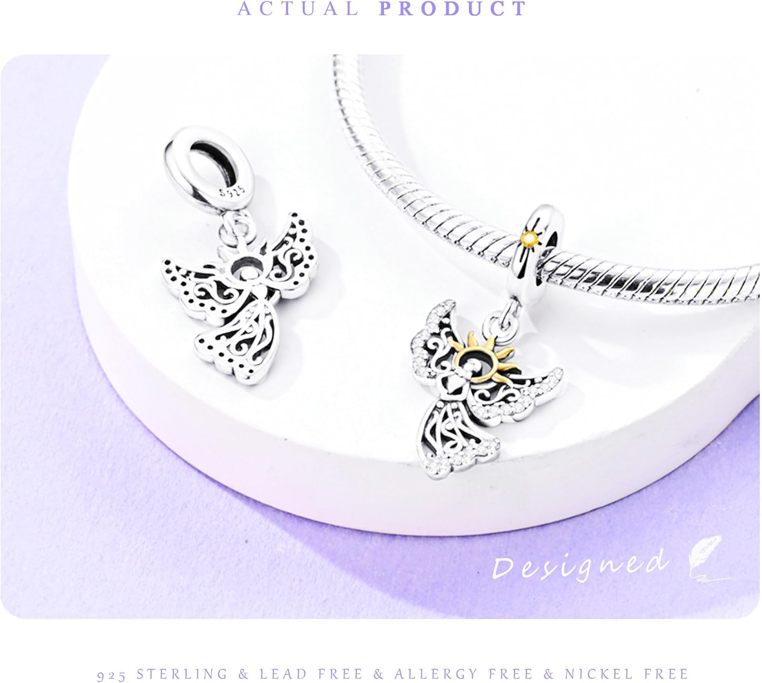 925 Sterling Silver Charms Beads for Bracelets Necklaces Dangle Pendants Women Bead Charms Jewelry Birthday Gift - Image 5