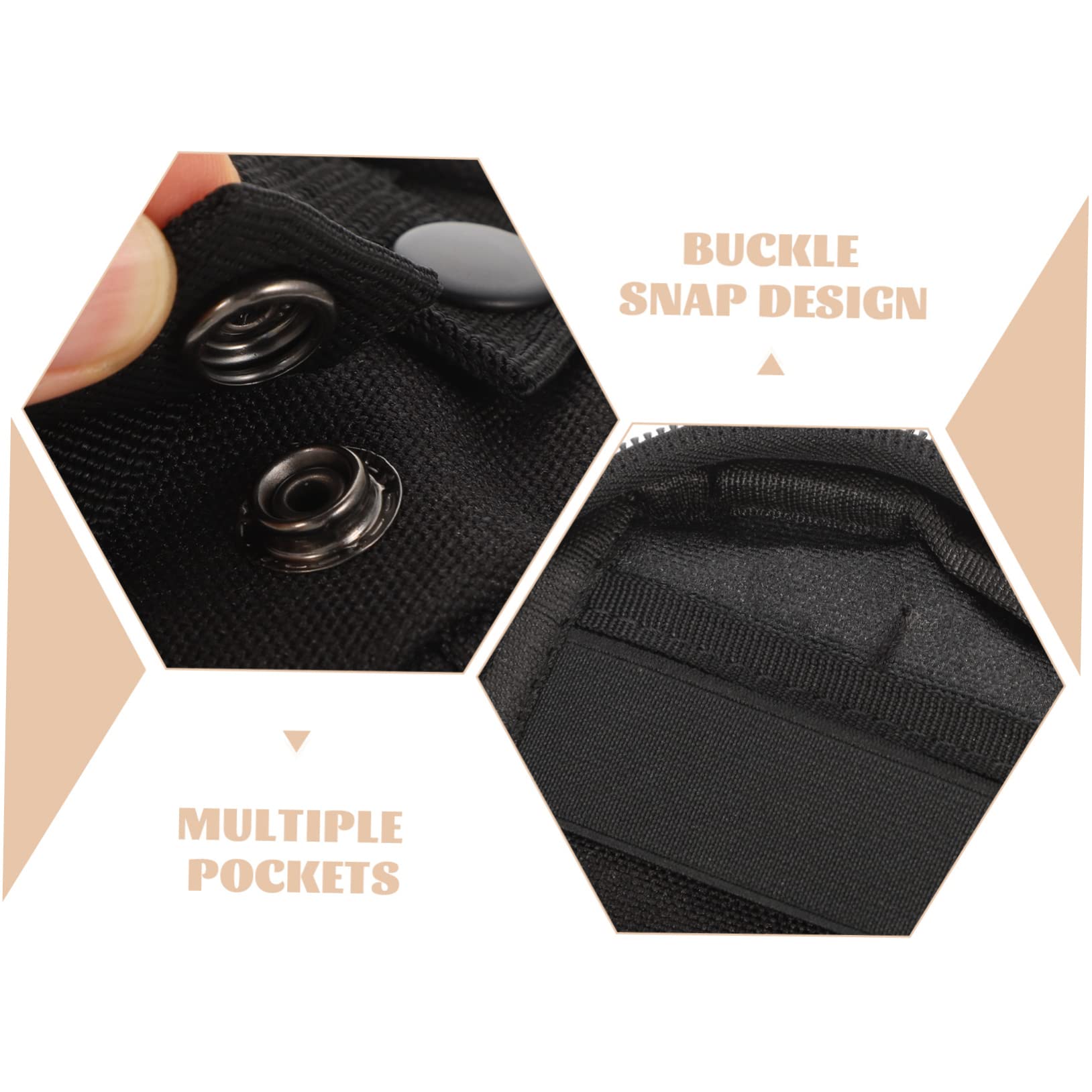 BESTonZON Pochette de Multifonctionnelle pour Randonnée à Compact Portable avec Multi Poches pour Voyage Urgences