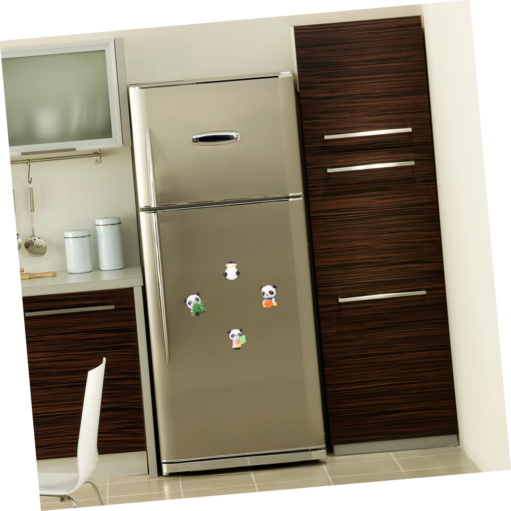 TOPBATHY 20 Pz Calamita da Panda calamite adesivi magneti da ufficio per congelare magneti da regali Decorazione della cucina pvc