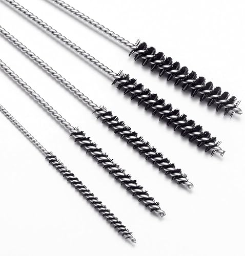 Miniatura 5 de Kit de cepillos de limpieza de carburador de carbohidratos, cepillo de alambre pequeño - 20 agujas + 10 cepillos