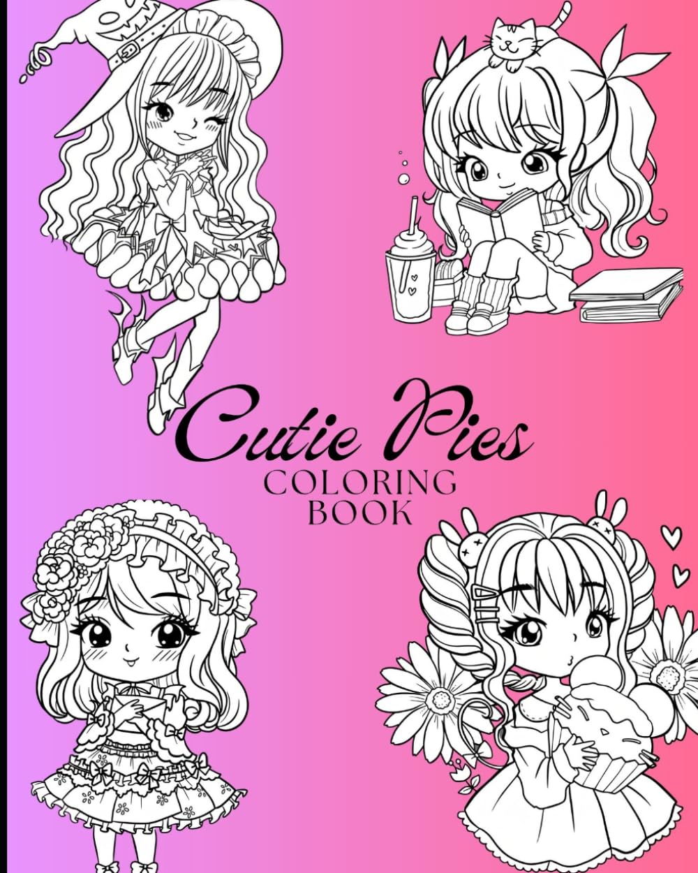 Cutie Pies Coloring: Princess