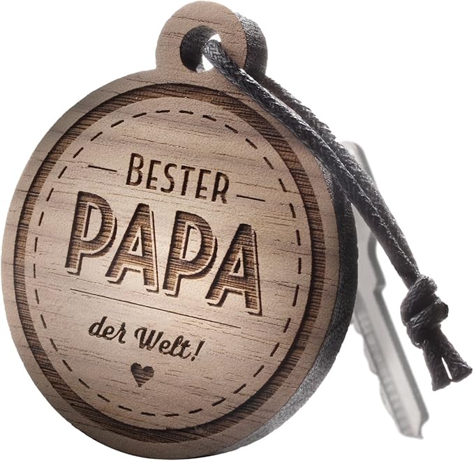 Personalisiertes Schlüsselanhänger Aus Echtholz – Gravur 'Lieblingsschwager', Geschenk Aus Deutschland