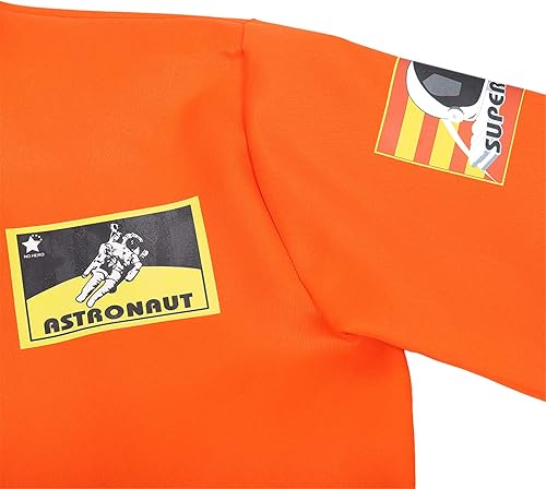Miniatura 5 de Zhitunemi Disfraz de astronauta para hombre, ropa de vestir para adultos, overol de fantasía espacial para cosplay