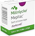 Mepitac 298300 Soft Silicone Tape, 2 cm x 3 /0.8 in x 3.3 yd