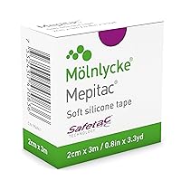 Vista 1 de Cinta de silicona suave Mepitac 298300, 2 cm / 0.8 in x 3.3 yd