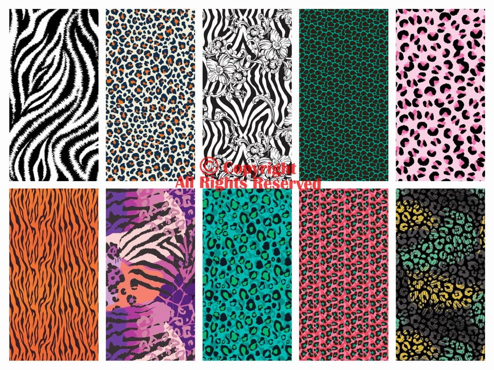 Craftido 10pcs 18”x21”(46x53cm) Fat Quarters Fabric Bundles, Medium Weight 145g, 100% Cotton Fabric for Quilting Sewing - Image 2