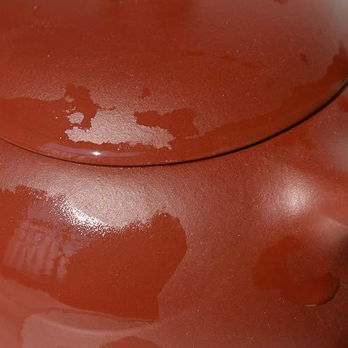 Miniatura 6 de Tetera china Yixing auténtico DaHongPao té rojo Xishi ollas filtro de bola (5 oz/5.1 fl oz)