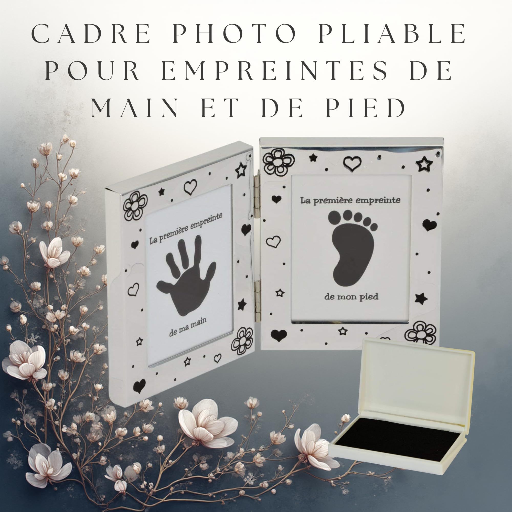 Cadeau de naissance et de baptême pour garçons & filles Coffret certificat de naissance