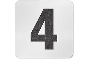 Pool Letters: SmartSign 4 Ft Adhesive Pool Marker