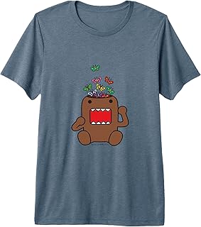 Domo: Crazy for Butterflies! Premium Tri-blend T-Shirt