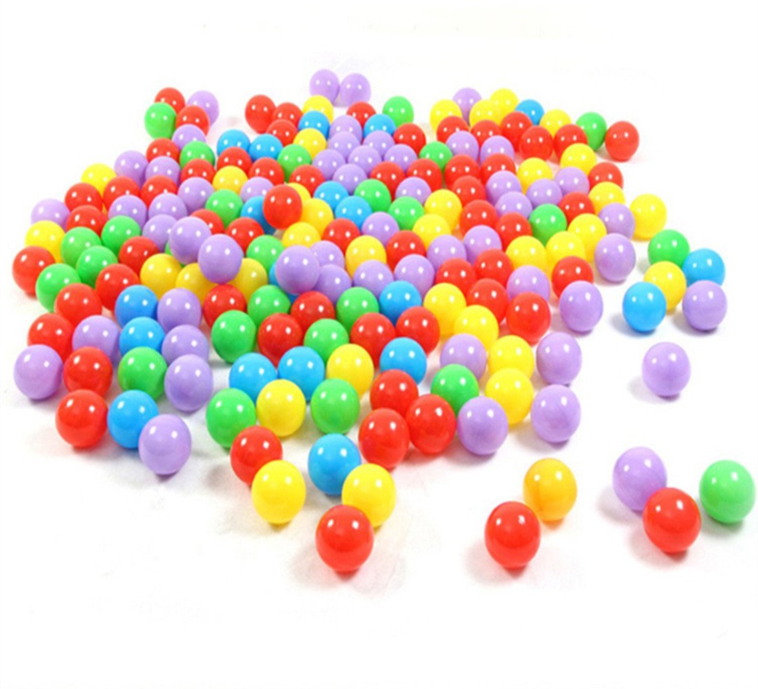 Amazon.co.jp: Mazhashop 超多い カラーボール 7色 400個入り 直径5.5