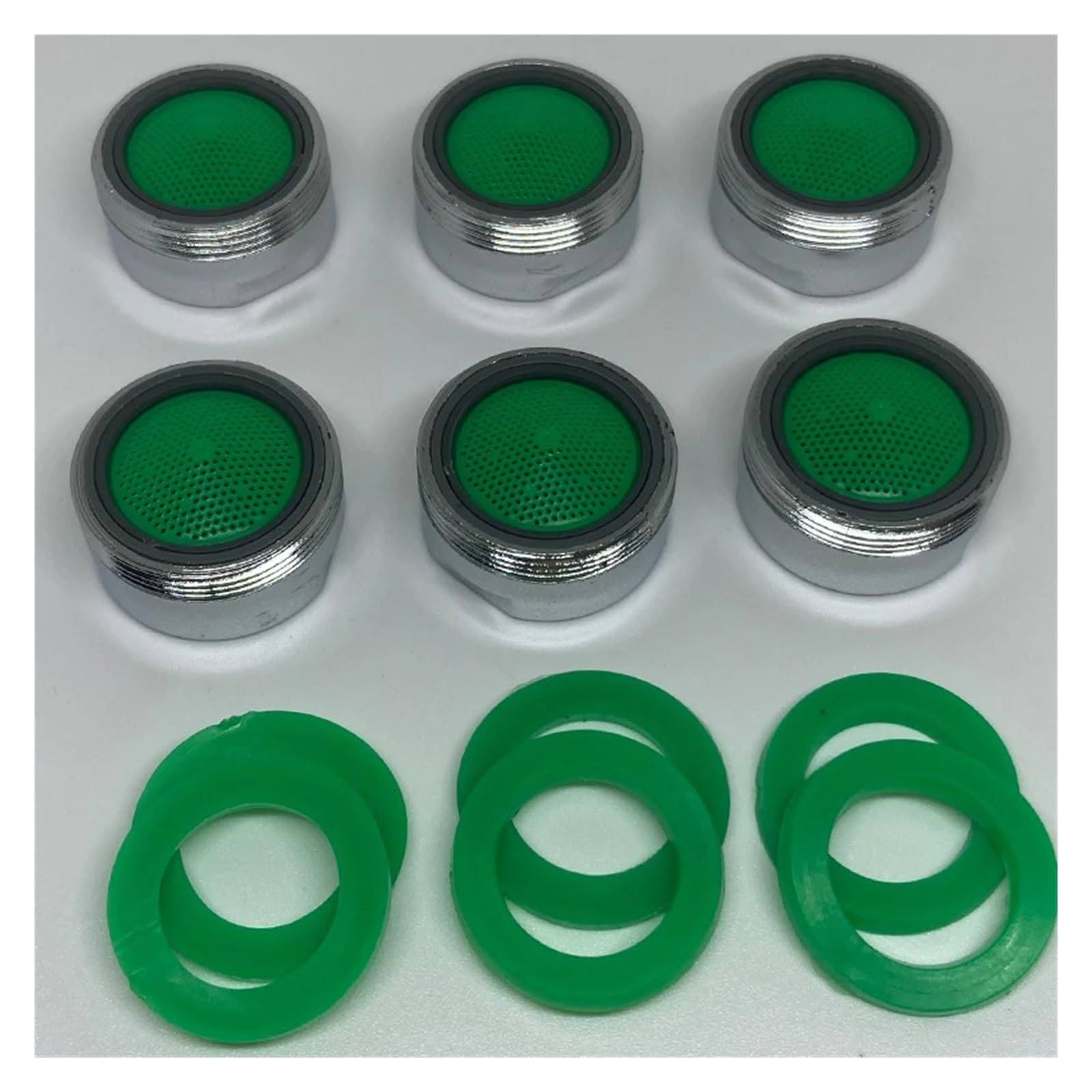 Ricambio aeratore Cucina Bagno Ugello filtro aeratore rubinetto 24 mm filettato plastica 40 pz