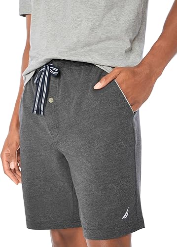 Miniatura 6 de Nautica Pantalones cortos de punto suave con cintura elástica para hombre