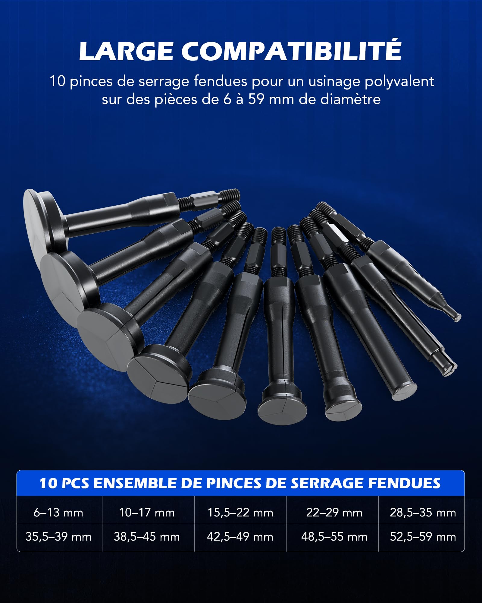 Orion Motor Tech 16 PCS Kit Extracteur de Roulement Intérieur 6-59 mm Outil d'Extraction de Roulement avec Marteau Coulissant avec 3 Adaptateurs pour Réparation Voiture Auto, Boîtier Rouge