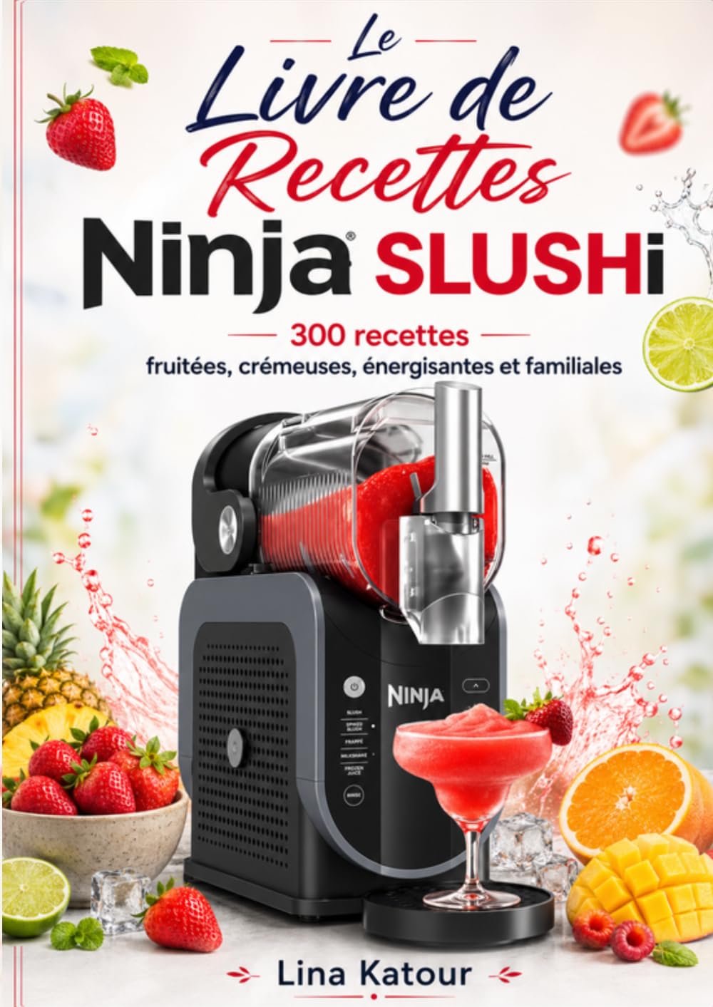Le Livre de Recettes Ninja SLUSHi 300 recettes fruitées, crémeuses, énergisantes et familiales