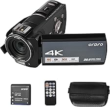 Pruie PruieR-AX10 Câmera de vídeo digital 4K WiFi FilmPruiera DV GravPruier DV IPS de 3,5 polegadas Painel de toque 30MP Pruie digital 30X Detecção facial IR Pruie Antivibração com bolsa de transpor