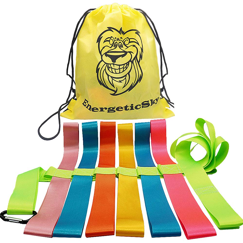 Safety Walking Rope with Colorful Handles for Up to 6