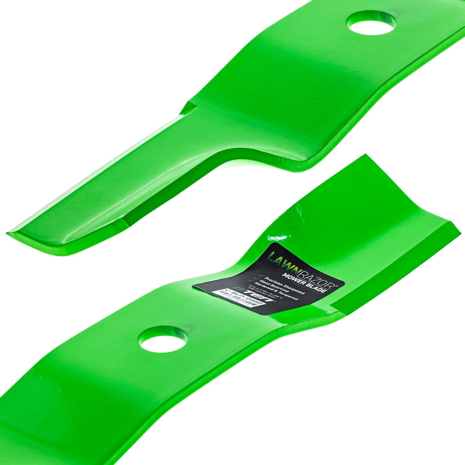 8TEN LawnRAZOR Blade for John Deere Z920R Z540R Z915B Z920M Z910A 48" Deck TCU30315 TCU14939 (High Lift) 3 Pack