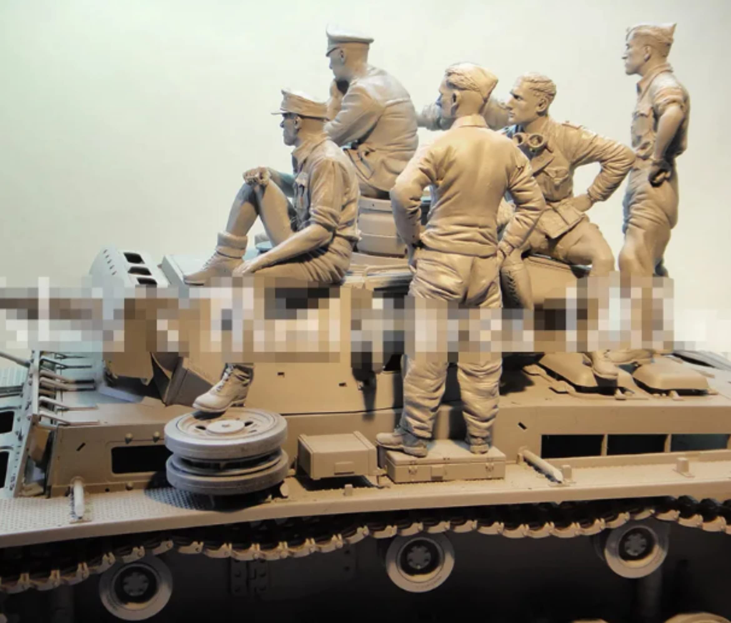 1/16 2 Pezzi Kit Modellino In Resina Soldati Tedeschi - Foto 10