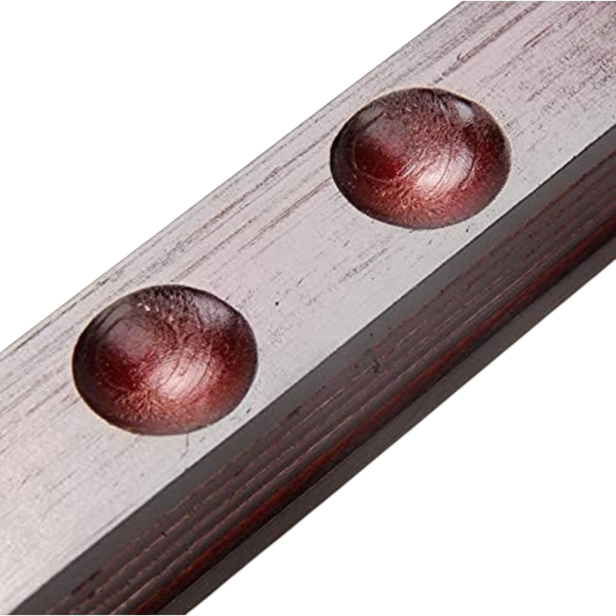 Zon Ex Wooden Billiard Pool Snooker Cue Stick Rack, Holds 6 Cues 3