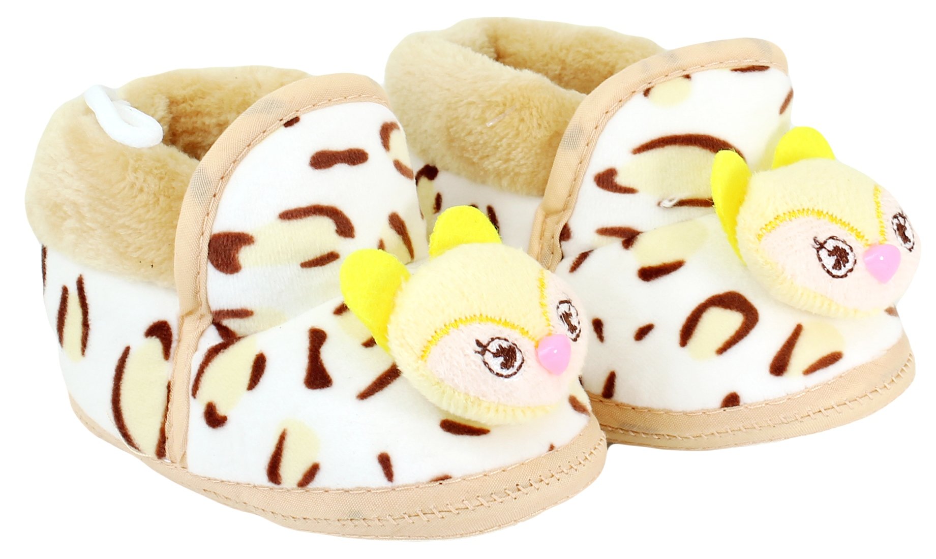 Unisex Baby Booties (Brown)-image-1